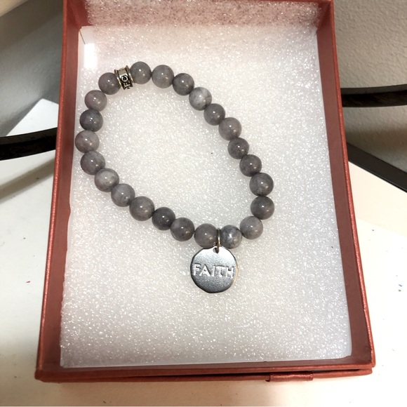 Gray Bead Bracelets - Picture 3 of 6